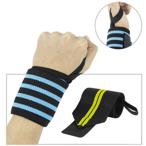 Muñequeras Elásticas de Compresión para Crossfit, Gimnasio, Levantamiento de Pesas, Culturismo, con Soporte para el Pulgar - Product Image 5