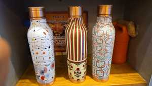 Copper bottle product description for copper bottle since you sell home decor products products Copper bottle product - Product Image 2