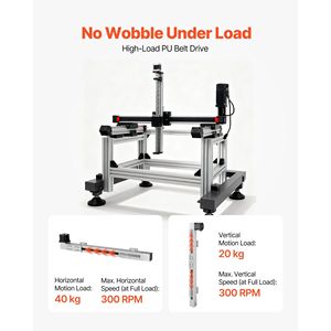 Motore Stepper Nema34 con Guida Lineare da 600 mm, Attuatore a Cinghia ad Alta Velocità per Macchine CNC di Incisione e Fresatura - Product Image 4