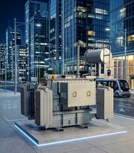 หม้อแปลงไฟฟ้าแบบเปลี่ยนแท็ปนอกสถานที่ 3 เฟส กำลังสูง 3150 kVA ระบบระบายความร้อนแบบ ONAN สำหรับการจ่ายไฟแบบไม่มีโหลด รุ่น Elite Performance - Product Image 3