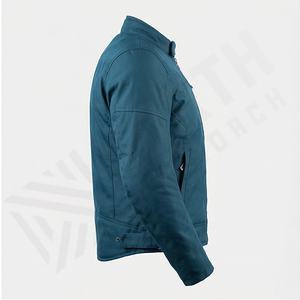 Chaqueta de Motociclista de Cuero Genuino para Hombre de la Mejor Calidad, Nueva Colección de Invierno, Chaquetas de Motocicleta con Protecciones Desmontables Personalizadas - Product Image 3