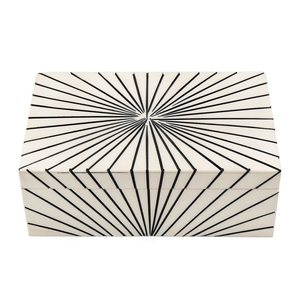Caja de Joyería Rectangular de Lujo con Incrustaciones de Hueso, Diseño Clásico en Relieve, Patrón Sólido, Hecha a Mano en India, Color y Tamaño Personalizables, con Tapa - Product Image 4