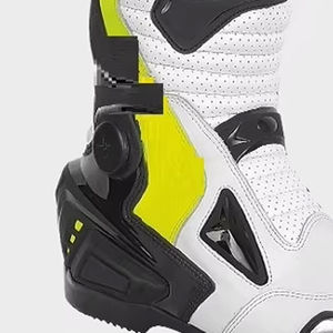 Équipement de course moto, bottes en cuir d'hiver pour hommes - Chaussures de moto de haute qualité - Product Image 4