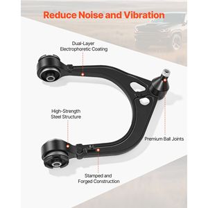 Kit de bras de suspension OEM avant supérieur et inférieur gauche et droit pour Chrysler 300 RWD 2011-2017, compatible 2011-2017 - Product Image 5