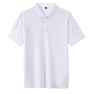 Nouveau Polo Blanc Style Tendance pour Homme – T-shirt Polo Tricoté Décontracté d'Été Coupe Oversize pour le Golf - Product Image 2
