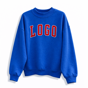 เสื้อสเวตเชิ้ตคอกลมสไตล์หรูหราแบบเรียบง่ายสำหรับแบรนด์แฟชั่น ผลิตแบบขายส่งและมีตัวเลือกสำหรับการผลิตแบบกำหนดเองและติดฉลากส่วนตัว - Product Image 3