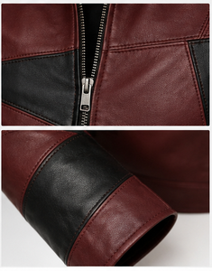 Veste en cuir de style Genz de haute qualité, très élégante et cool - Product Image 3