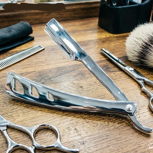 Rasoir droit pliant ANAAIF en gros, acier inoxydable de haute qualité, étanche, écologique, outil de barbier pour l'épilation corporelle - Product Image 3