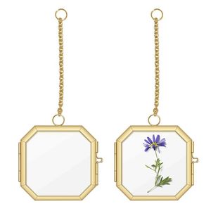 <b>Square</b> Metal Photo Frames With Nature Prints Digital Printing Durable Design - Product Image 2