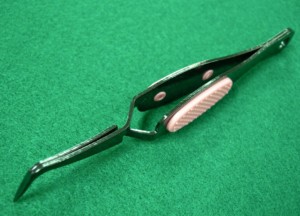 DK-286 117MM แหนบงานฝีมือ |   แหนบปลายโค้ง/ปลายตรงแบบแม่นยำ พร้อมด้ามจับนุ่ม ล็อคแบบไขว้ และปลายละเอียด - Product Image 2