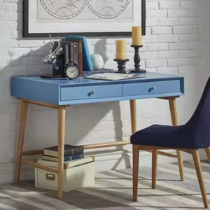 <b>For</b> Sale Solid Wooden Desk Tables With Drawers <b>For</b> Home Office Bedroom High Quality Export From Central Java - Product Image 4