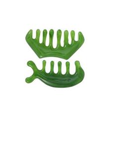 Peine de masaje de resina de primera calidad para el peinado del cabello y una experiencia relajante de masaje del cuero cabelludo - Product Image 3