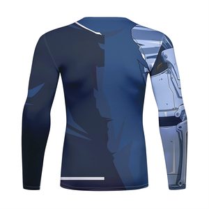 Maillot de compression professionnel pour entraînement sportif, avec logo personnalisé, fabricant de vêtements de sport haut de gamme - Product Image 5