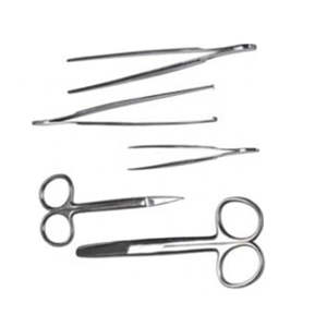 Ensemble de 13 instruments de chirurgie mineure de base en acier inoxydable, manuels, spécialement conçus pour le marché africain par Dentavex - Product Image 2