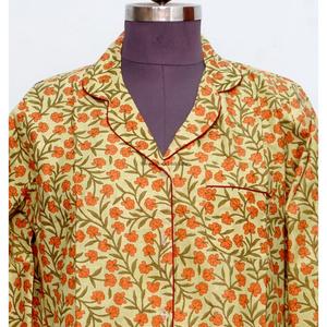 Chemise Kimono Bohème Mi-Longue pour Femme Indienne, en Coton Élégant, Vêtement de Nuit avec Ceinture à Nouer et Boutons Décoratifs, Coupe Ample et Confortable - Product Image 3