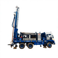 Foreuse de Puits d'Eau Terrestre Ashok Leyland PDTHR-300, 300 Mètres (1000 Pieds) de Profondeur, Diamètre de Forage 300 mm, Puissance 17 kW