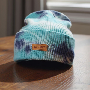 Gorro Tie Dye con Logotipo Personalizado, Cálido, para Playa, Viajes, Unisex, Adultos, Gran Venta, Birlag Sports - Product Image 2