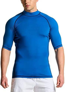 T-shirt de sport pour homme à manches longues anti-UV UPF50 de haute qualité, compression, séchage rapide, coupe ajustée, idéal pour la gym, l'entraînement et la course à pied - Product Image 2