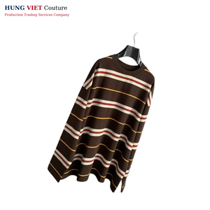 เสื้อยืดโอเวอร์ไซส์แขนยาวผ้าเทอร์ควอยซ์จากผู้จำหน่ายในเวียดนาม - Product Image 3