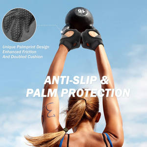 Gants de sport demi-doigts personnalisés en gros, style tendance pour hommes et femmes, antidérapants, pour fitness et cyclisme - Product Image 5