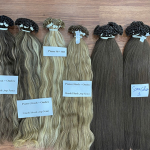 ผมต่อแบบเคราตินปลายแบน เวียดนามแท้ เรียงเกล็ดผมอย่างดี คุณภาพสูง - Product Image 3