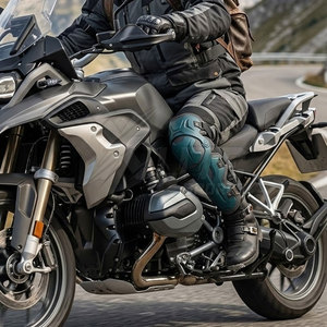 Protection de genou unisexe respirante de haute qualité pour moto et vélo, support de sécurité robuste pour la conduite - Product Image 6