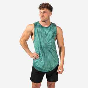 Nouveau style, prix bas, débardeur homme, best-seller, grandes tailles, vêtements de fitness, couleur verte, débardeur homme de qualité supérieure en gros - Product Image 2