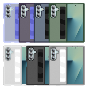 Étui transparent antichoc en TPU avec dragonne pour Galaxy Z Fold - Product Image 4
