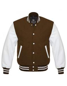 Chaqueta Varsity Personalizada al por Mayor para Hombre 2025, con Cuello Alto, Impermeable, Transpirable, de Alta Calidad, Profesional, de Manga Larga - Product Image 4