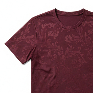 T-shirt de fitness personnalisé respirant pour homme grande taille à manches courtes coupe classique, éco-responsable, séchage rapide, évacuation de l'humidité, 100% coton - Product Image 4