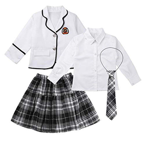 Anime School Uniform Cosplay Costume Japanese Style Girls <b>Blazer</b> Skirt Outfit <b>Set</b> - Product Image 1