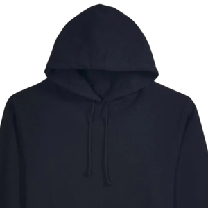 <b>Men's</b> <b>Navy</b> Blue Hooded Sweatshirt Regular Fit Cotton <b>Fleece</b> Casual Autumn Wear Pocket Design for reasonable prices - Product Image 3