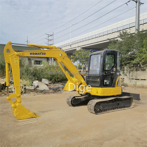 Controles ergonómicos Excavadora hidráulica Komatsu PC50 Usado Bajo consumo de combustible Shanghai Core Componentes Motor y motor - Product Image 5