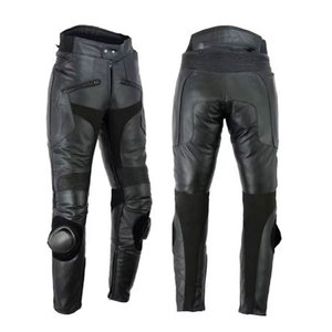 Pantalones de Cuero Negros para Motocicleta, Estilo Biker, Resistentes al Viento, Transpirables, Anti-UV, Tallas Grandes, Duraderos, Personalizables con Logotipo - Product Image 2