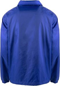 Classic Windbreaker Nylon Water Resistance Relaxed Fit Snaps Blank <b>Coat</b> - Product Image 3