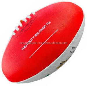 Ballons de football australien en caoutchouc AFL, cousus à la main, entièrement faits à la main, pour usage professionnel ou promotionnel - Product Image 3