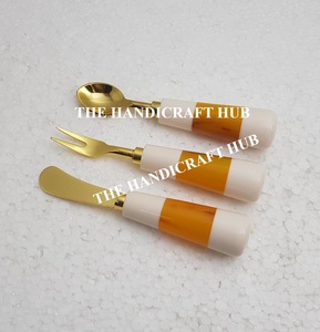 Newly Crafted Design <b>Cheese</b> <b>Set</b> Kitchen Utensil Cutlery <b>Set</b> Stainless Steel <b>Cheese</b> <b>Set</b> Wood Resin Handle At very best Price - Product Image 3