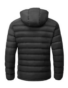 PLAYER'S POINT Veste polaire unisexe à fermeture éclair intégrale, col montant, bleu uni, manches longues, décontractée, pour le printemps, imperméable et coupe-vent - Product Image 2