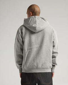 เสื้อฮู้ดซิปแฟชั่นใหม่ สีซีดแบบซันเฟด สำหรับผู้ชาย เสื้อฮู้ดกันหนาวบุผ้าฝ้ายฟลีซ ซิปเต็มตัว ปรับแต่งได้ ระบายอากาศได้ดี - Product Image 2