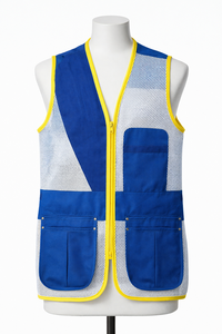 Gilet de tir à la volaille Skeet Pigeon personnalisé sans manches unisexe en tissu extensible respirant polyester pour la chasse imprimé - Product Image 3