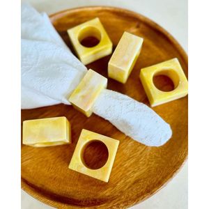 Modern Home Dining Table Decor Napkin <b>Rings</b> <b>Resin</b> Accessories RR Enterprises Model RR202512720 for Home Use - Product Image 5