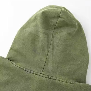 New Trendy Plus Size Men Hoodie Winter Casual Style 100% Cotton <b>Waterproof</b> Breathable Made in Pakistan - Product Image 6
