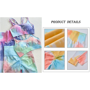 Ensemble athleisure femme asymétrique sans couture avec leggings taille haute et brassière de sport pour la gym et le yoga - Product Image 6