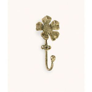 Luxury Gold Rose Flower Iron <b>Wall</b> Hook Decorative Metal Floral Coat Hanger Rack for Home Hotel Wedding Boutique Towel Holder - Product Image 5