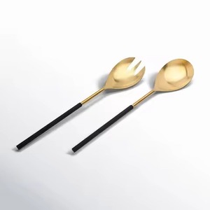 ชุดเสิร์ฟสลัดโลหะตกแต่งระดับพรีเมียมสำหรับโต๊ะครัวและร้านอาหาร - Product Image 3