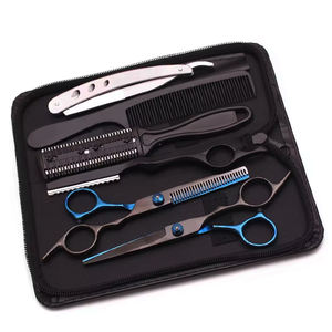 Kit de Peluquería IMANS ENTERPRISES, Tijeras de Entresacar de 6.7 Pulgadas, Acero Inoxidable, Color Personalizado, Herramientas Profesionales de Salón para Peluqueros - Product Image 1