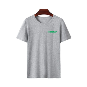 T-shirt personnalisé pour homme 100 % coton à manches courtes, coupe ample, écologique, respirant, anti-plis, séchage rapide, décontracté - Product Image 5