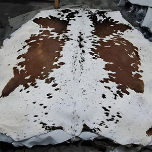 Premium Cowhide Leather Hide Black Brown White Tricolor Skin for Designer Bags Luxury Wallets Garments and Fashion Accessories - Product Image 6