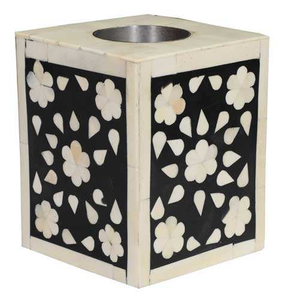 Brûleur d'encens Bakhoor en os incrusté de haute qualité, nouveau style, brûleur d'Oud pour usage religieux, en promotion - Product Image 3