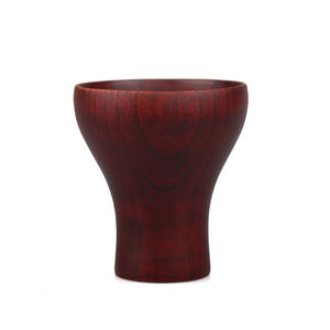 Mug à boire en bois écologique pour café, thé et jus, tasse en bois massif faite à la main pour la cuisine, disponible au meilleur prix du marché - Product Image 4